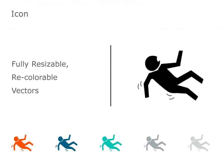 Weakness Icon 18 PowerPoint Template