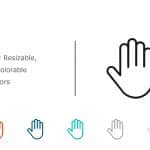 Hand Icon 1 PowerPoint Template