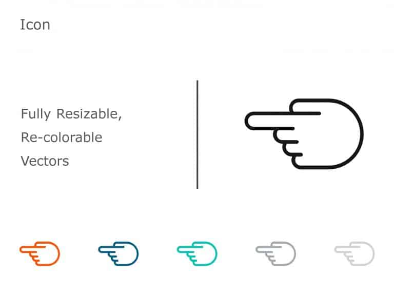 Finger Icon 1 PowerPoint Template & Google Slides Theme