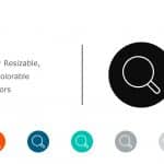 Search Icon 1 PowerPoint Template & Google Slides Theme