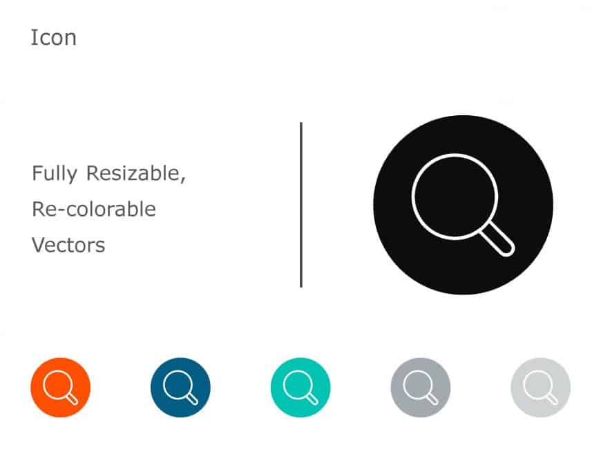 Search Icon 1 PowerPoint Template