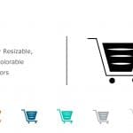 Product and Shopping Icon 3 PowerPoint Template