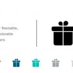 Gift PowerPoint Icon 11