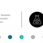 Chemistry Icon 1 PowerPoint Template & Google Slides Theme