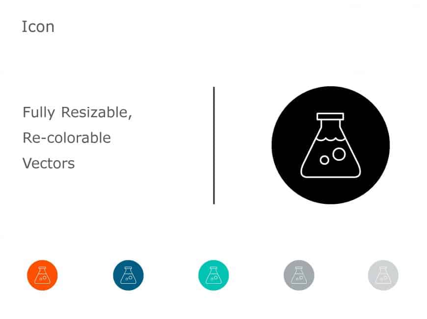 Chemistry Icon 2 PowerPoint Template