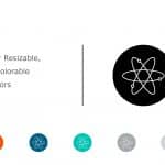 Nuclear Icon 1 PowerPoint Template & Google Slides Theme