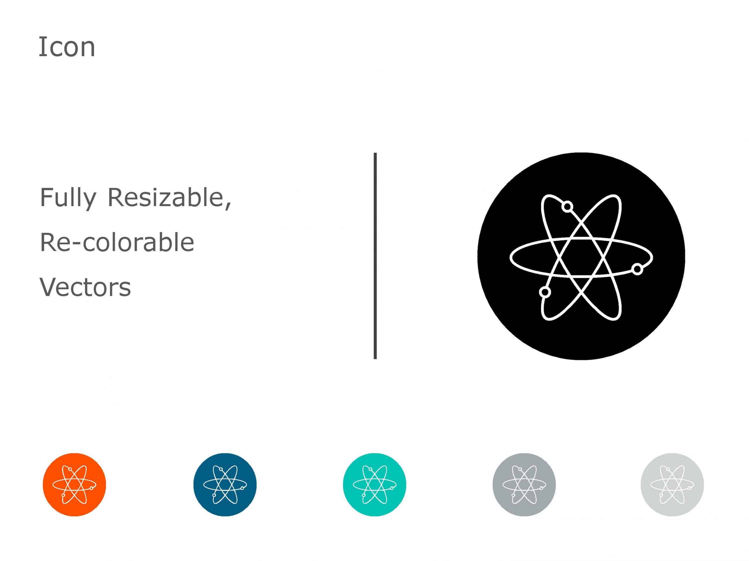 Nuclear Icon 1 PowerPoint Template