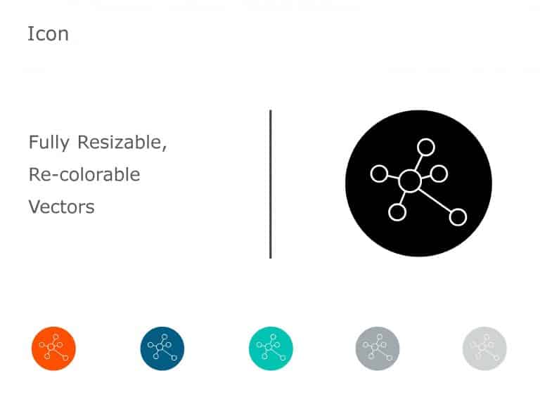 Chemistry Icon 5 PowerPoint Template & Google Slides Theme