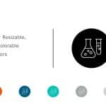 Chemistry Icon 6 PowerPoint Template & Google Slides Theme
