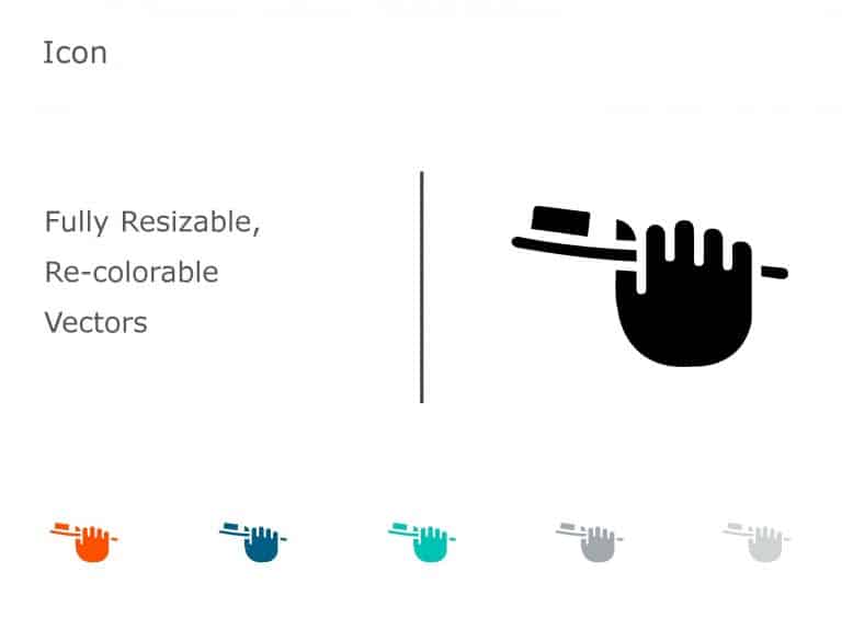 Hygiene Icon 2 PowerPoint Template & Google Slides Theme