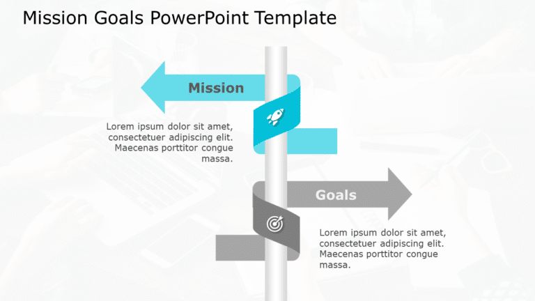 Mission Goals 112 PowerPoint Template & Google Slides Theme