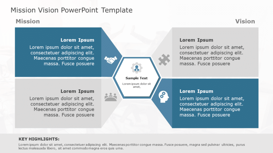 Mission Vision 120 PowerPoint Template