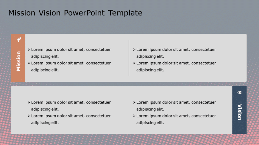 Mission Vision 122 PowerPoint Template