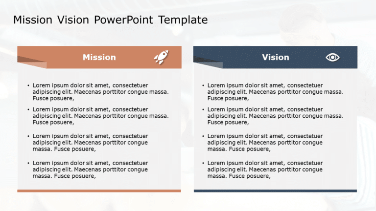 Mission Vision 124 PowerPoint Template & Google Slides Theme