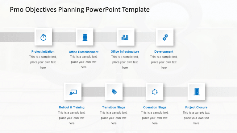 PMO Objectives Planning PowerPoint Template & Google Slides Theme