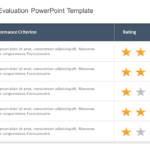Performance Evaluation PowerPoint Template & Google Slides Theme