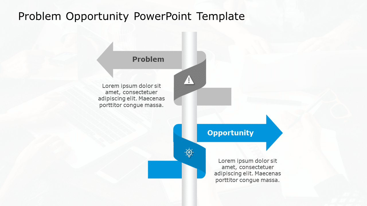 Problem Opportunity 125 PowerPoint Template & Google Slides Theme