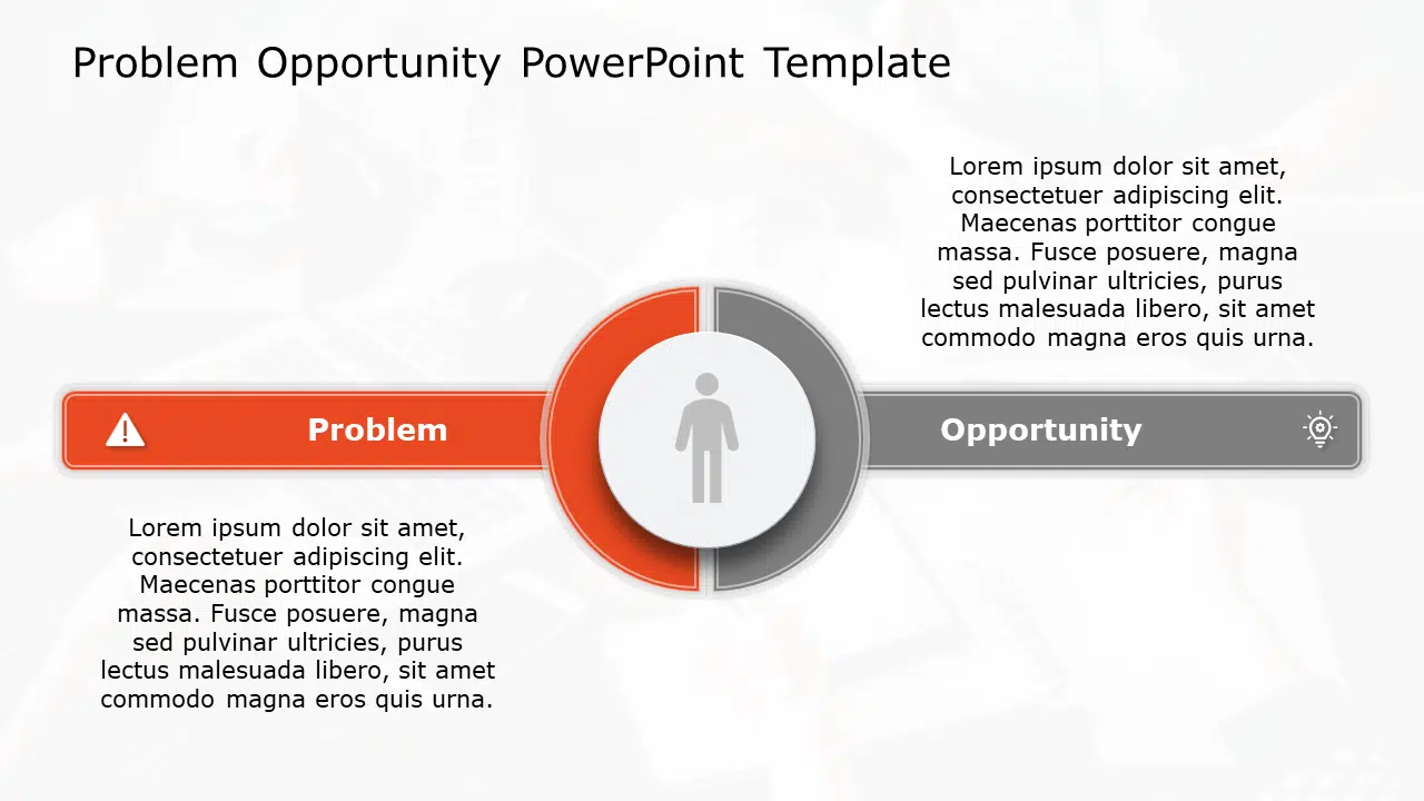 Problem Opportunity 126 PowerPoint Template & Google Slides Theme