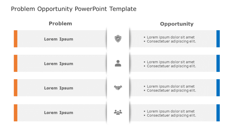 Problem Opportunity 130 PowerPoint Template & Google Slides Theme