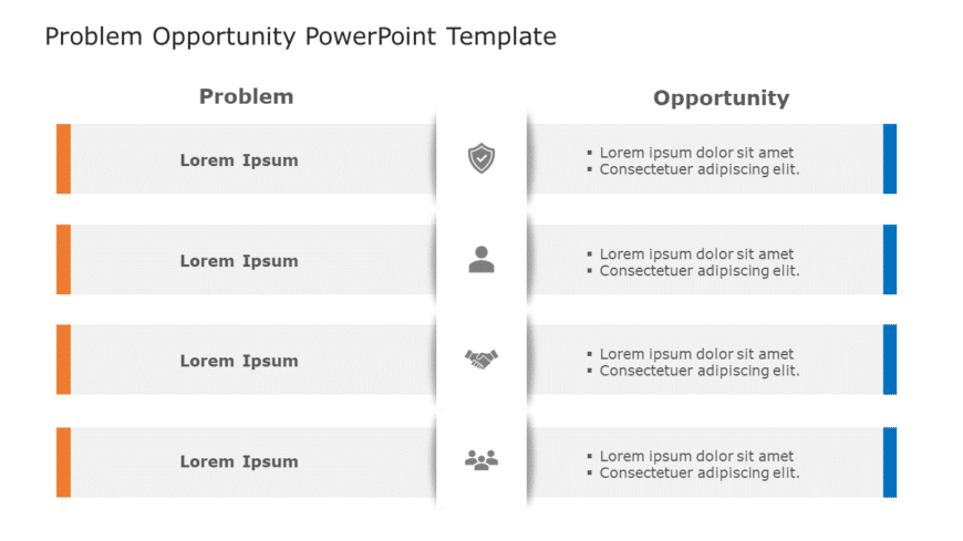 Problem Opportunity 130 PowerPoint Template