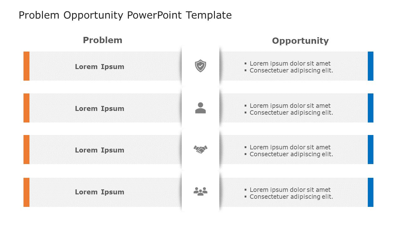 Problem Opportunity 130 PowerPoint Template & Google Slides Theme