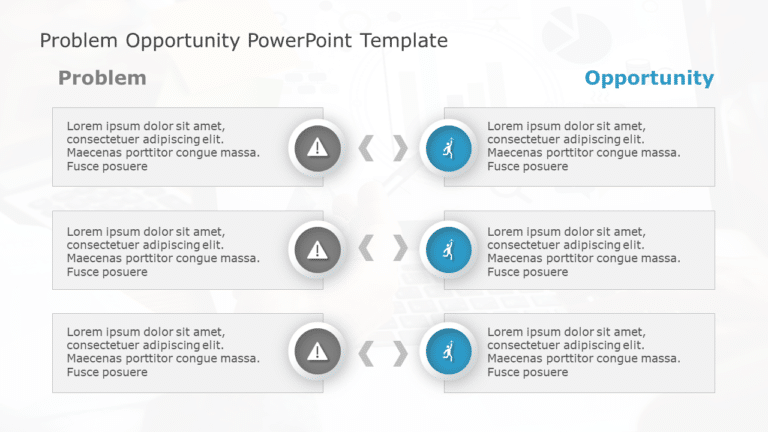 Problem Opportunity 131 PowerPoint Template & Google Slides Theme