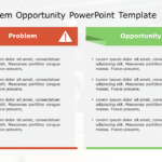 Problem Opportunity 133 PowerPoint Template & Google Slides Theme