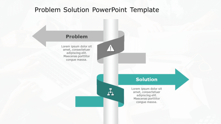 Problem Solution 135 PowerPoint Template & Google Slides Theme