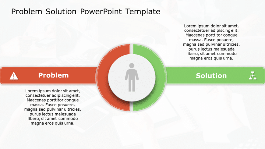 Problem Solution 136 PowerPoint Template