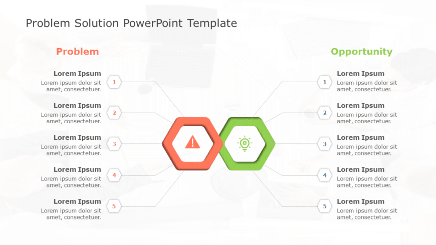 Problem Solution 141 PowerPoint Template