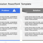 Problem Solution 142 PowerPoint Template & Google Slides Theme