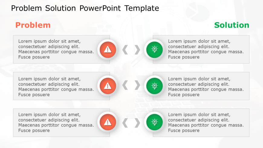 Problem Solution 4 PowerPoint Template