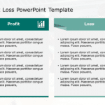 Profit Loss 152 PowerPoint Template & Google Slides Theme