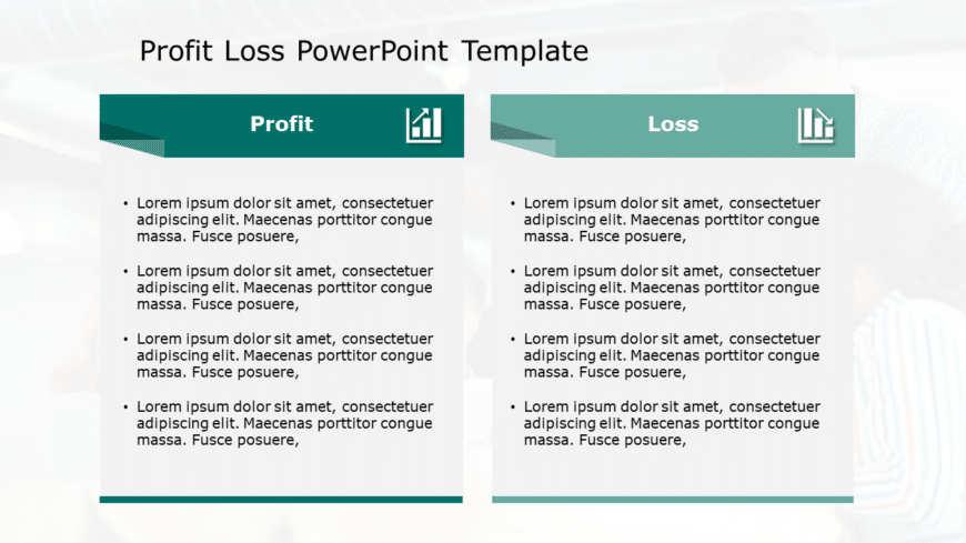Profit Loss 152 PowerPoint Template