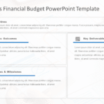 Project Costs Financial Budget PowerPoint Template & Google Slides Theme