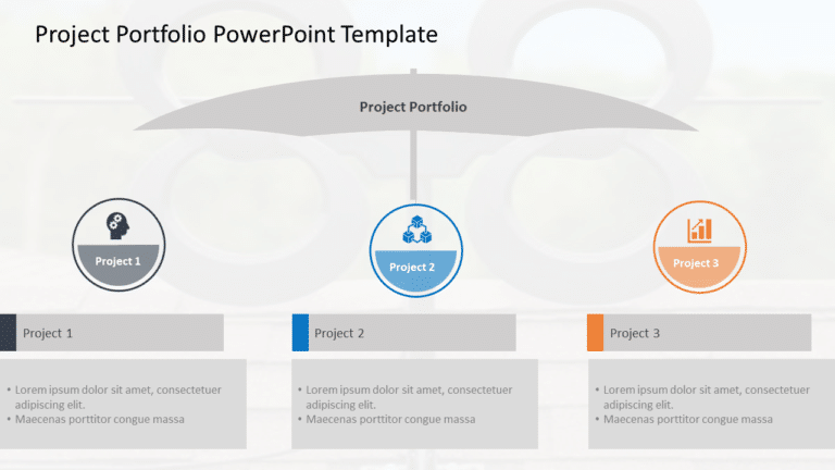 Project Portfolio PowerPoint Template & Google Slides Theme