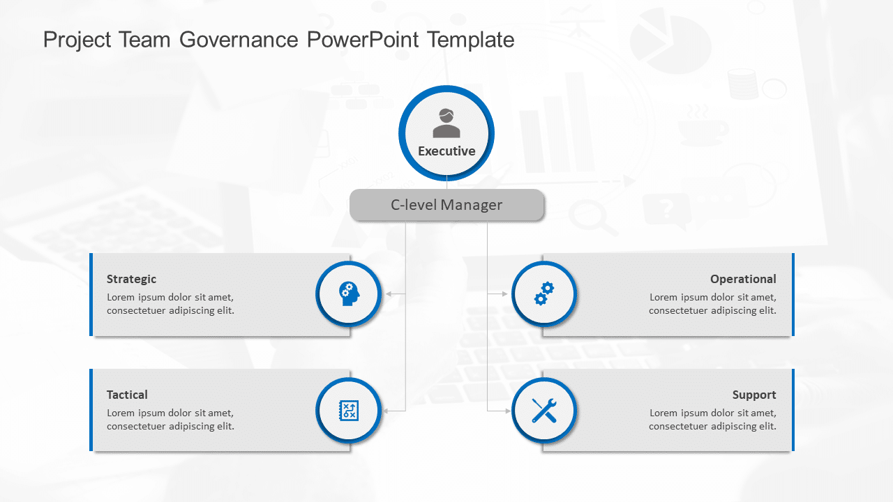 Project Team Governance PowerPoint Template & Google Slides Theme