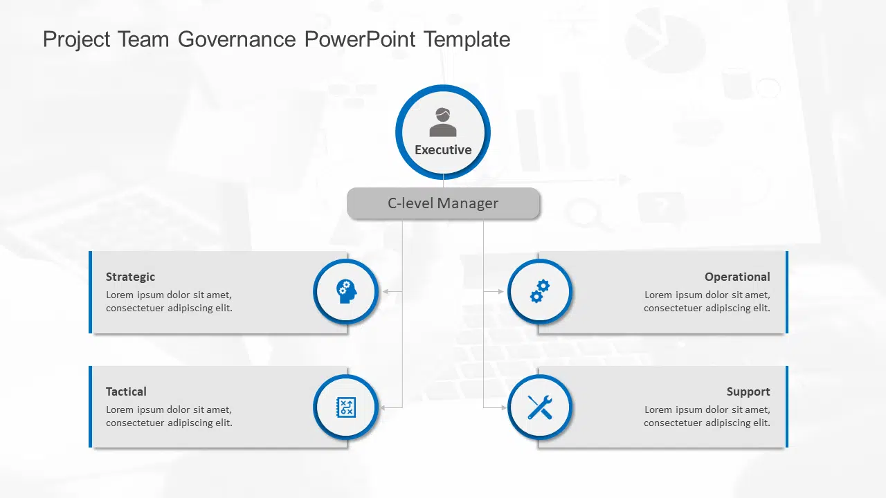 Project Team Governance PowerPoint Template & Google Slides Theme