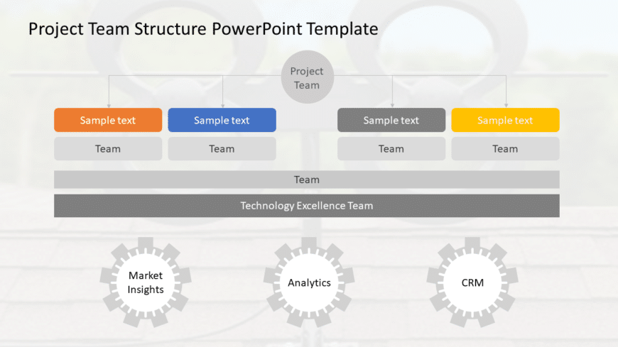 Project Team Structure 02 PowerPoint Template