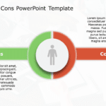Pros Cons 154 PowerPoint Template & Google Slides Theme