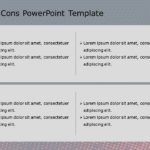 Pros Cons 158 PowerPoint Template & Google Slides Theme