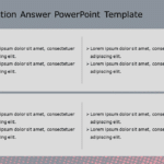 Question Answer 165 PowerPoint Template & Google Slides Theme