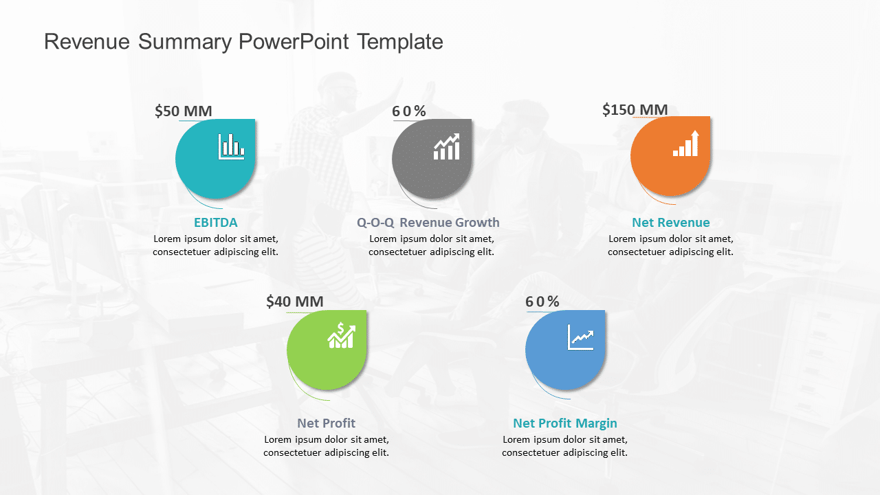 Revenue Summary PowerPoint Template & Google Slides Theme