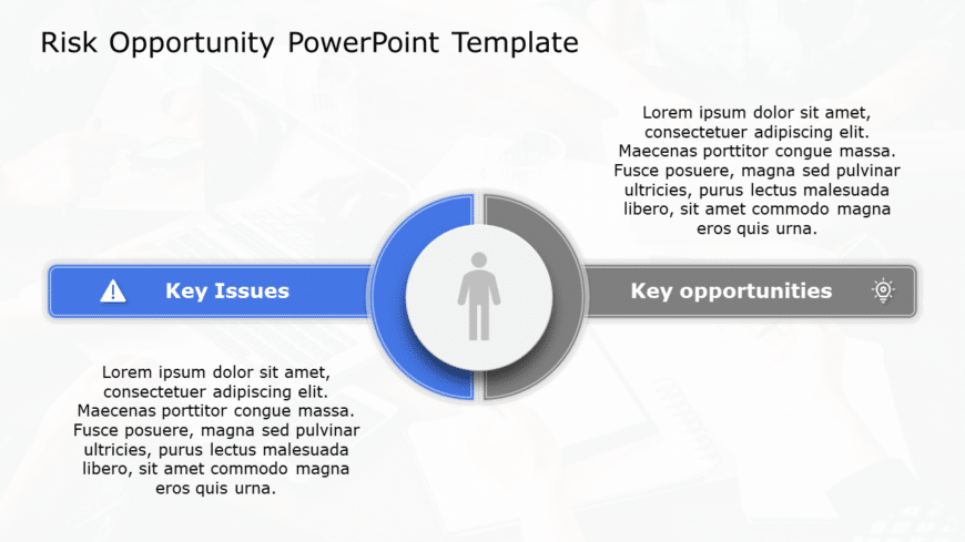 Risk Opportunity 104 PowerPoint Template