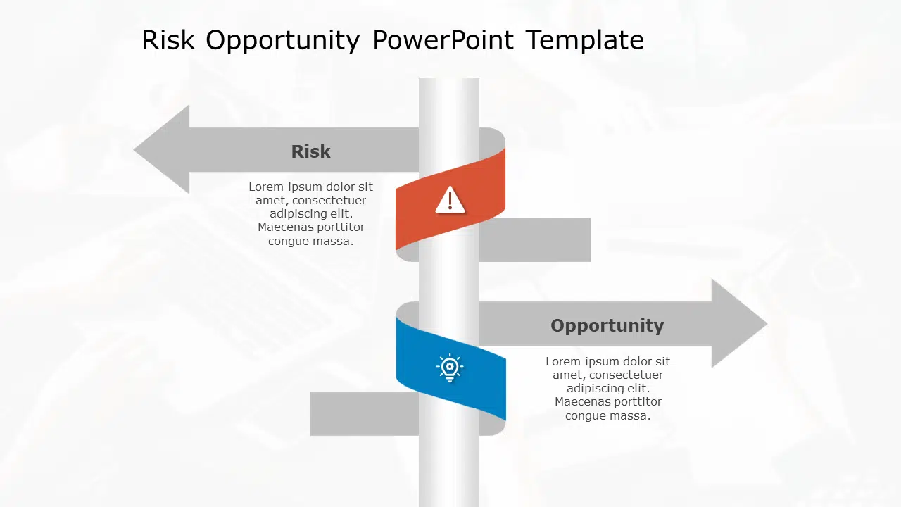 Risk Opportunity 170 PowerPoint Template & Google Slides Theme