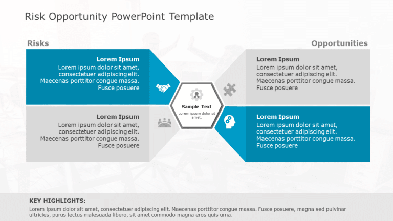 Risk Opportunity 173 PowerPoint Template & Google Slides Theme