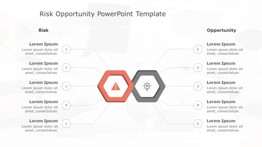 Risk Opportunity 178 PowerPoint Template