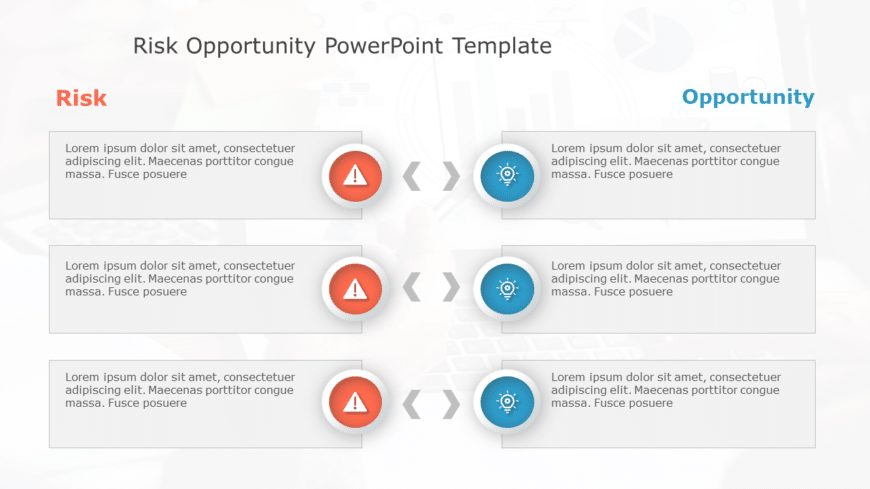 Risk Opportunity 85 PowerPoint Template