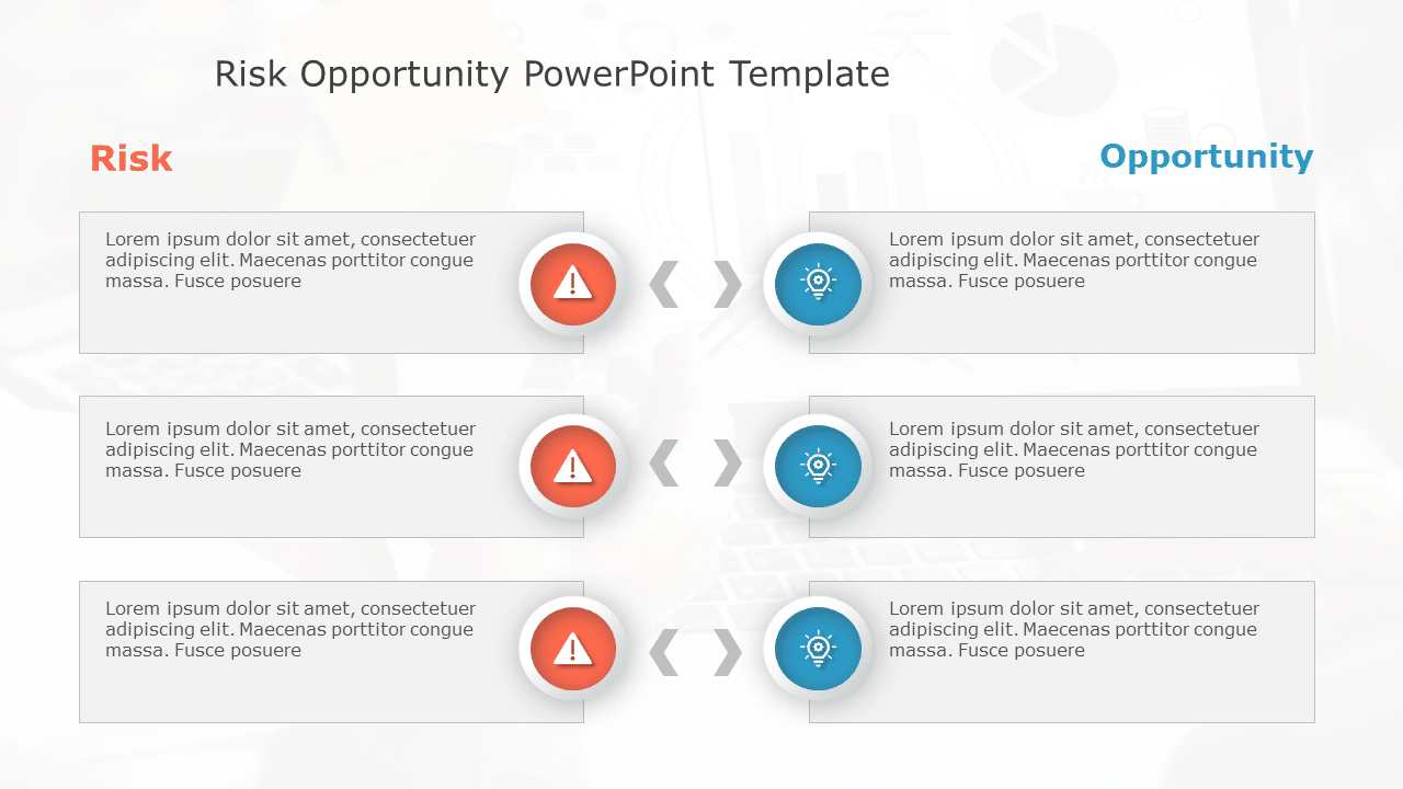 Risk Opportunity 85 PowerPoint Template & Google Slides Theme