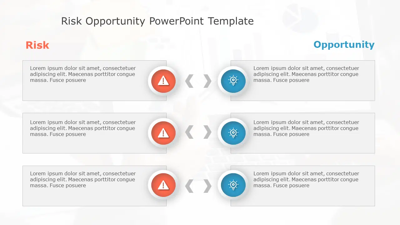 Risk Opportunity 85 PowerPoint Template & Google Slides Theme